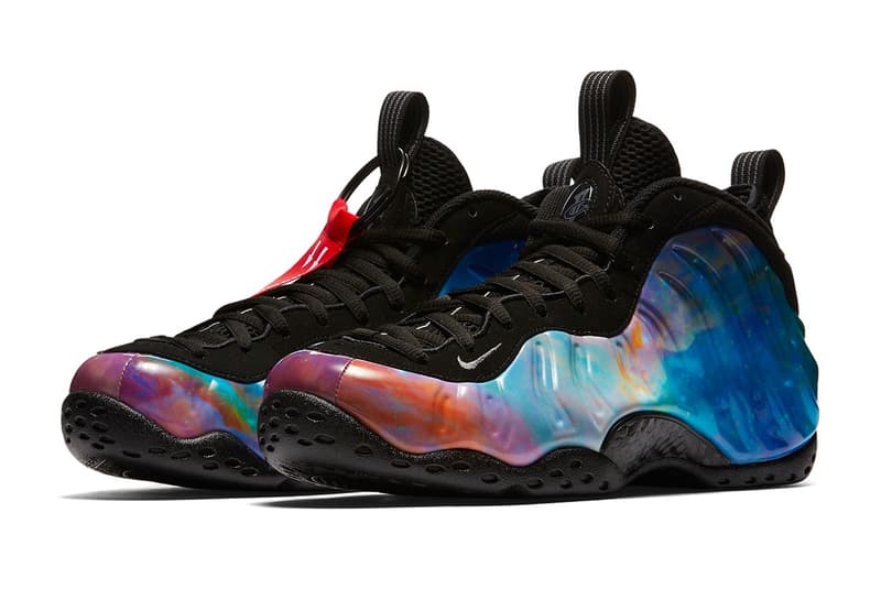 나이키 에어 폼포짓 원 얼터네이트 갤럭시 2017 nike air foamposite one alternate galaxy official images