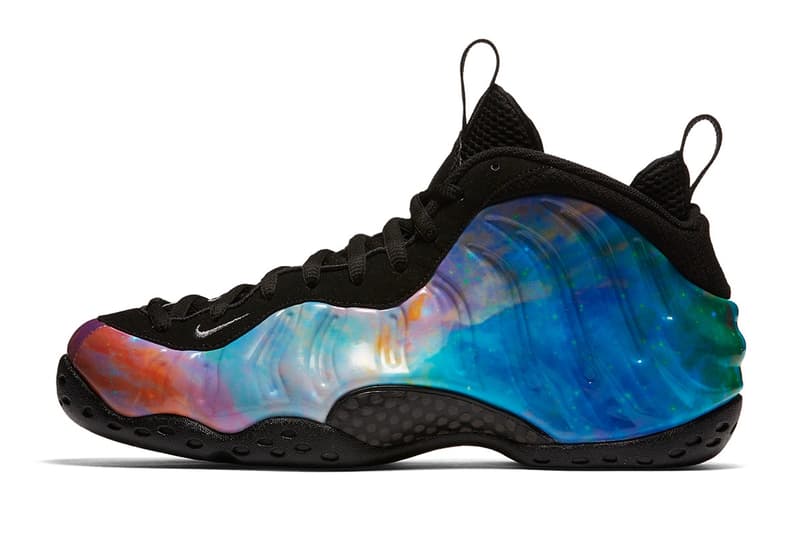 나이키 에어 폼포짓 원 얼터네이트 갤럭시 2017 nike air foamposite one alternate galaxy official images