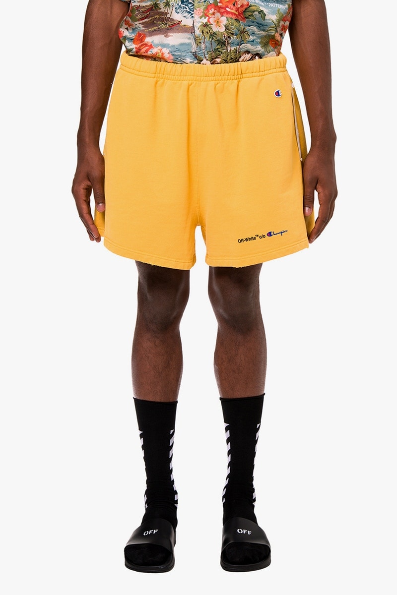 오프 화이트 챔피온 캡슐 컬렉션 버질 아블로 2017 off white champion virgil abloh capsule collection
