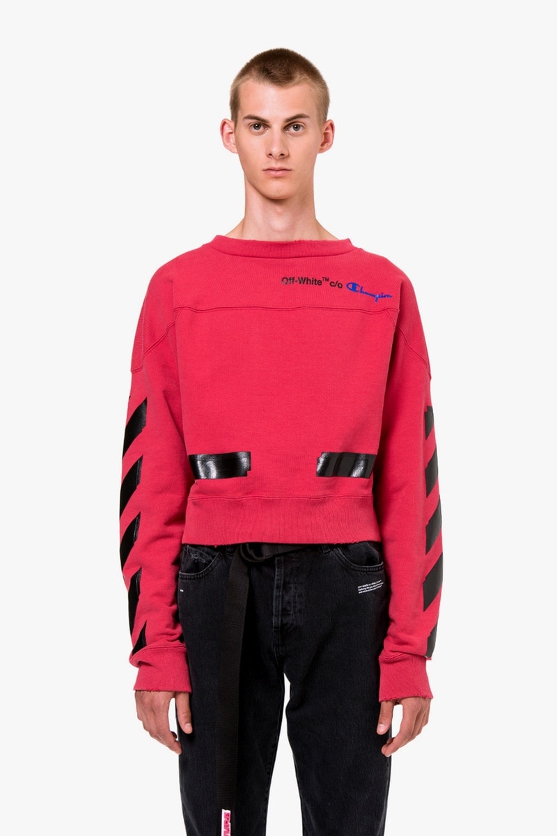 오프 화이트 챔피온 캡슐 컬렉션 버질 아블로 2017 off white champion virgil abloh capsule collection