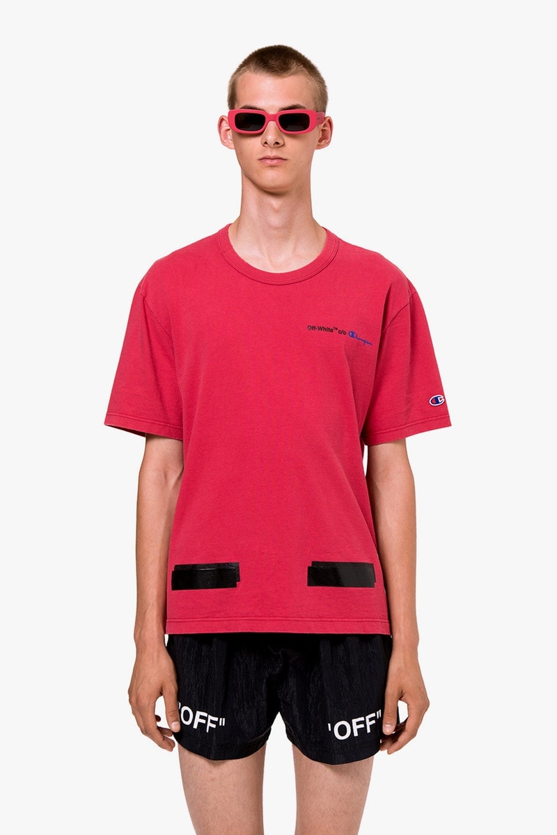 오프 화이트 챔피온 캡슐 컬렉션 버질 아블로 2017 off white champion virgil abloh capsule collection