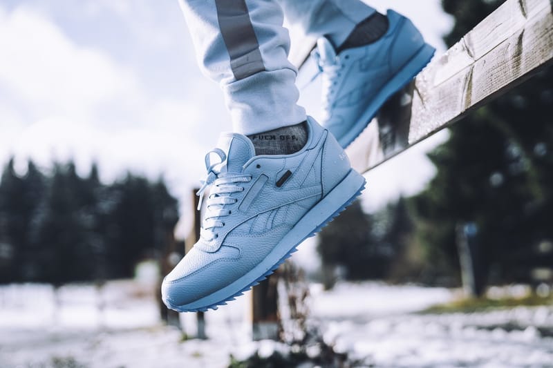 한파에도 끄떡없는 RBW x 리복 고어텍스 운동화