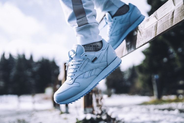 한파에도 끄떡없는 RBW x 리복 고어텍스 운동화