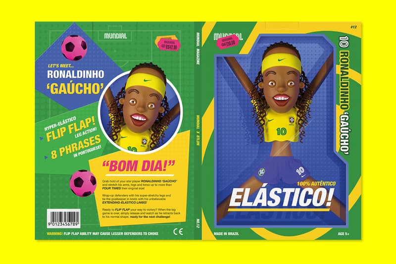 <문디알> 12호 이슈 호나우지뉴 표지 <mundial> 12th issue cover ronaldinho gaucho 2017