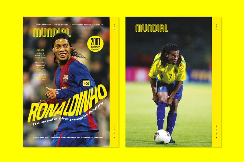 <문디알> 12호 이슈 호나우지뉴 표지 <mundial> 12th issue cover ronaldinho gaucho 2017