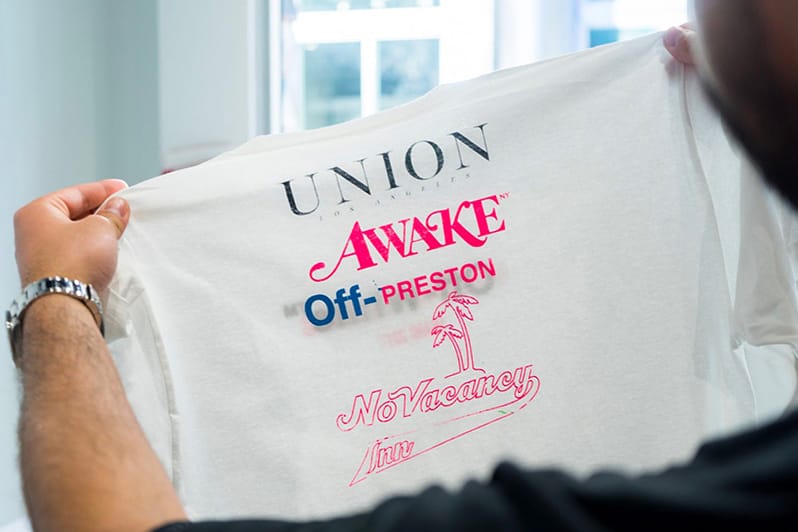 아트 바젤 마이애미에서 열린 소셜 스터디즈 티셔츠 제작 워크숍