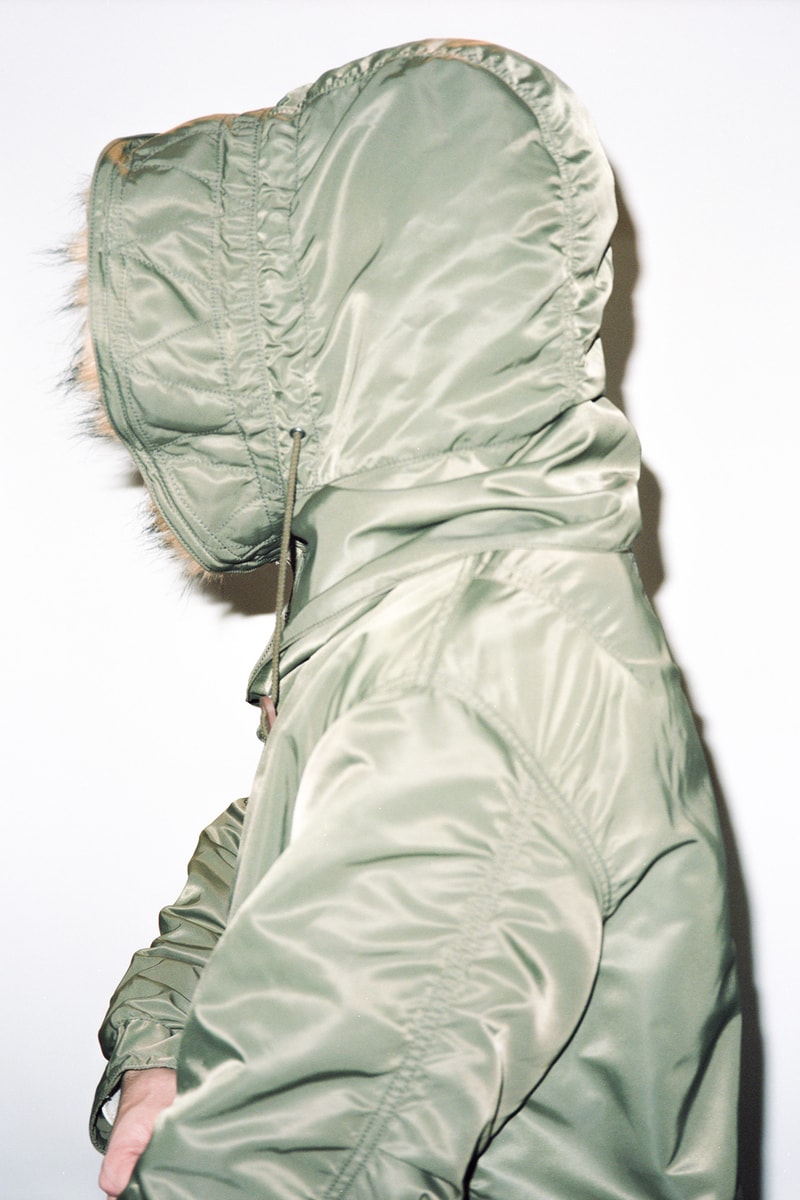 스투시 알파 인더스트리 M-51 피쉬테일 파카 라이너 아우터 2017 stussy alpha industries fishtail parka liner winter outerwear
