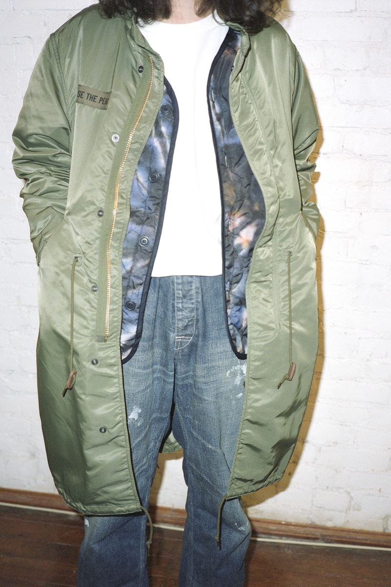 스투시 알파 인더스트리 M-51 피쉬테일 파카 라이너 아우터 2017 stussy alpha industries fishtail parka liner winter outerwear