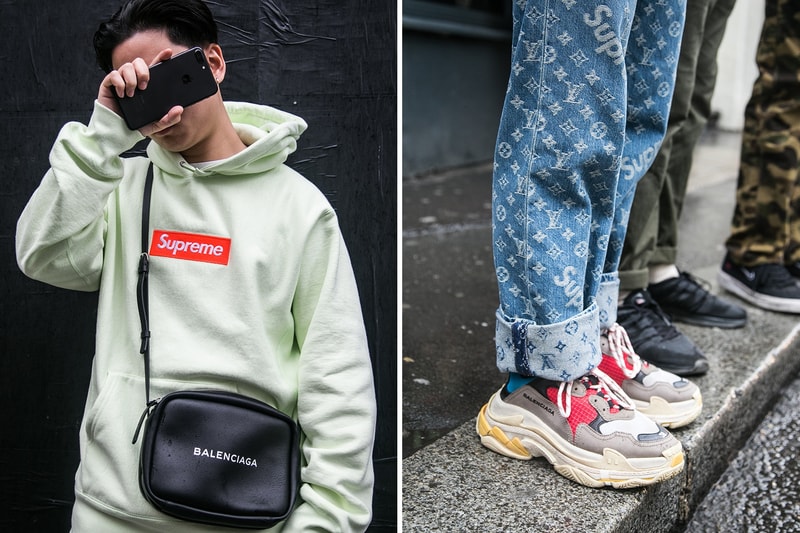 슈프림 가을 겨울 런던 발매 현장 16주 차 supreme fall winter london drop 2017