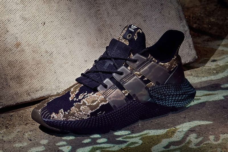 언디피티드 x 아디다스 오리지널스 프로피어 '타이거 카무' undefeated adidas originals prophere tiger camo closer look 2017