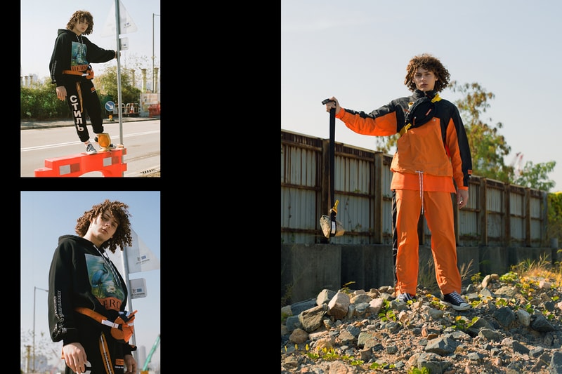 헤론 프레스턴 2018 봄, 여름 '쇼 하우스' 컬렉션 HBX 룩북 heron preston show house collection spring summer hbx
