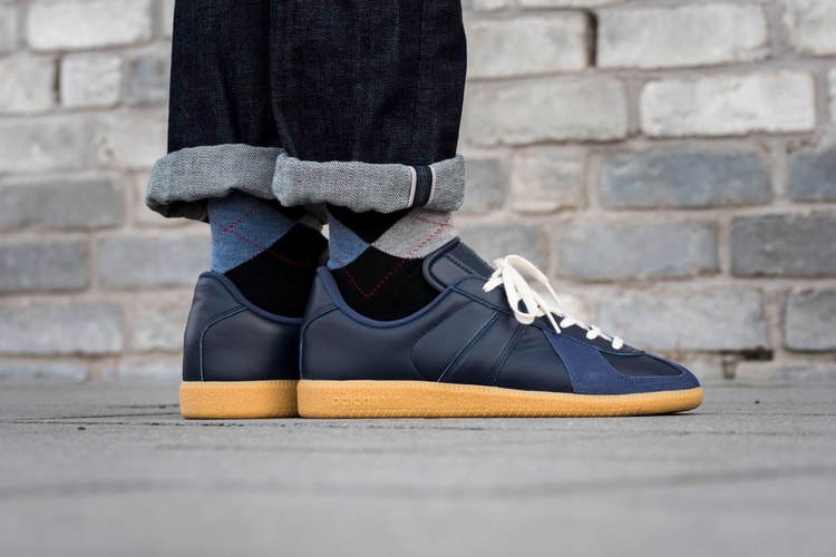 아디다스 BW 독일군 운동화, 남색 출시