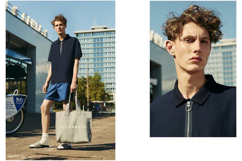 에이카 화이트 2018 봄, 여름 컬렉션 aeca white 2018 spring summer collection