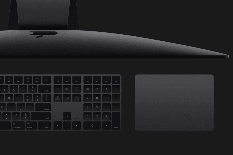 애플 아이맥 프로 스페이스 그레이 액세서리 리셀가 2018 apple imac pro space gray resell price
