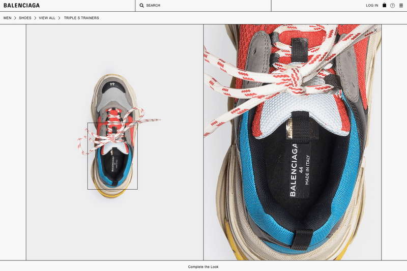 발렌시아가 중국 생산 모델 2018 balenciaga triple s production made in china