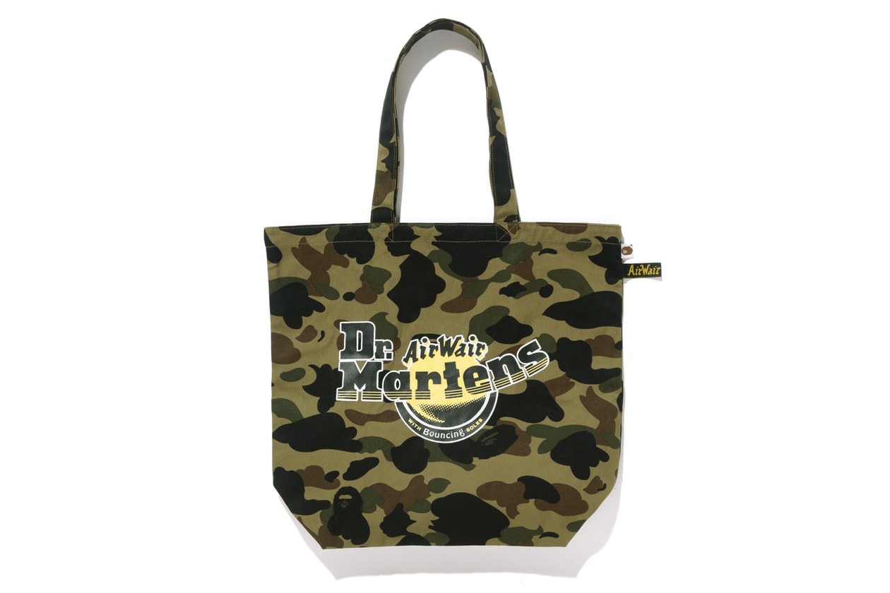 베이프 x 닥터 마틴 룩북 & 제품 사진 2018 dr martens bape