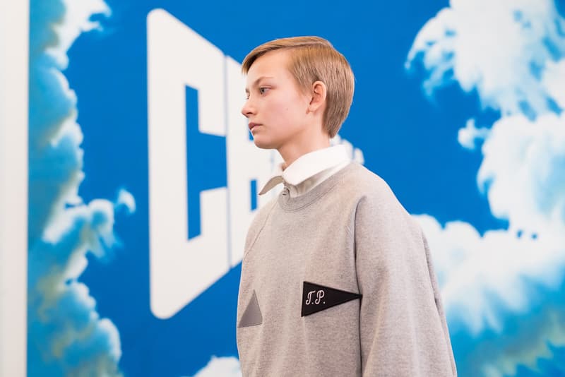 gosha rubchinskiy fall winter collection presentation burberry dr martens levis