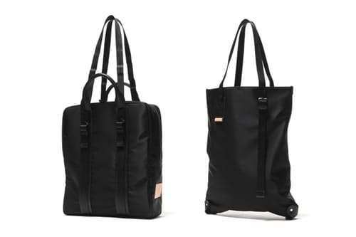 헨더 스킴 가죽 가방 캡슐