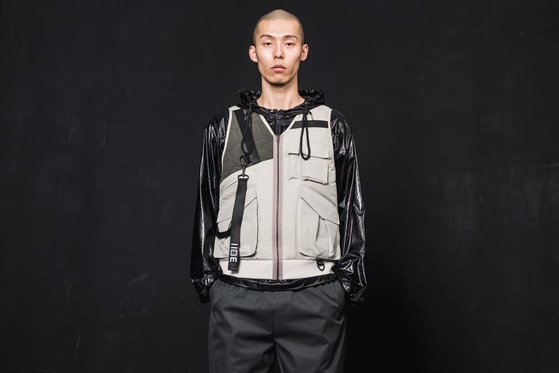 한국 군복을 본뜬 이세 2018 FW '컬렉션 007'