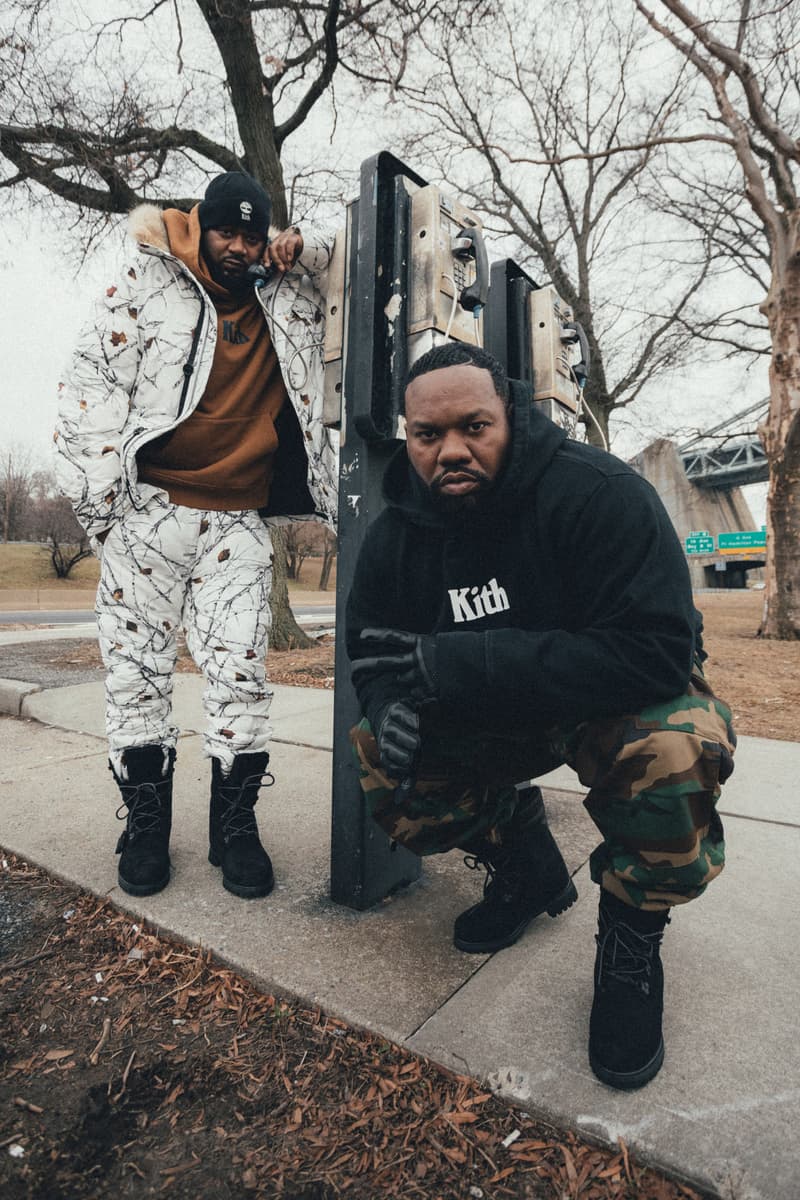 팀버랜드 로니 피그 키스 우탱클랜 랙원 고스트페이스 킬라 룩북 2018 timberland ronnie fieg collaboration lookbook Ghostface Killah Wu Tang Clan Raekwon