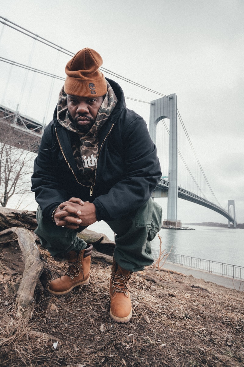 팀버랜드 로니 피그 키스 우탱클랜 랙원 고스트페이스 킬라 룩북 2018 timberland ronnie fieg collaboration lookbook Ghostface Killah Wu Tang Clan Raekwon