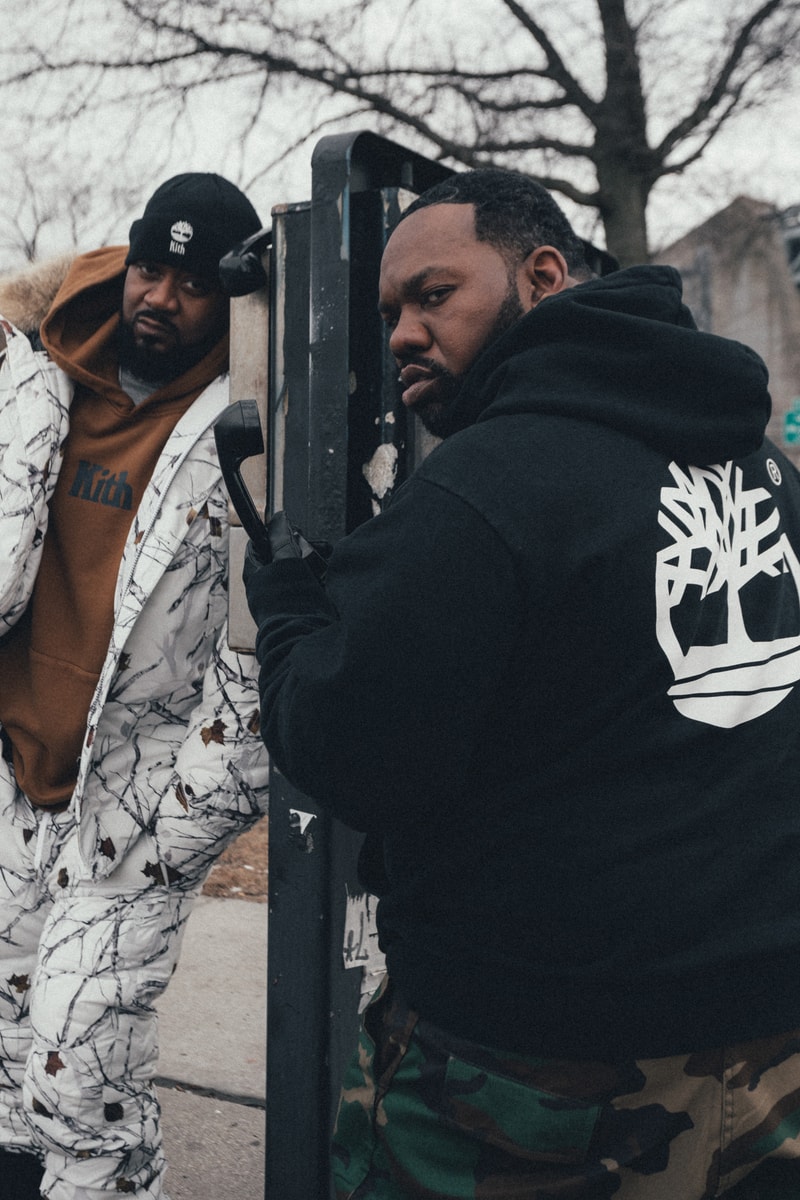 팀버랜드 로니 피그 키스 우탱클랜 랙원 고스트페이스 킬라 룩북 2018 timberland ronnie fieg collaboration lookbook Ghostface Killah Wu Tang Clan Raekwon