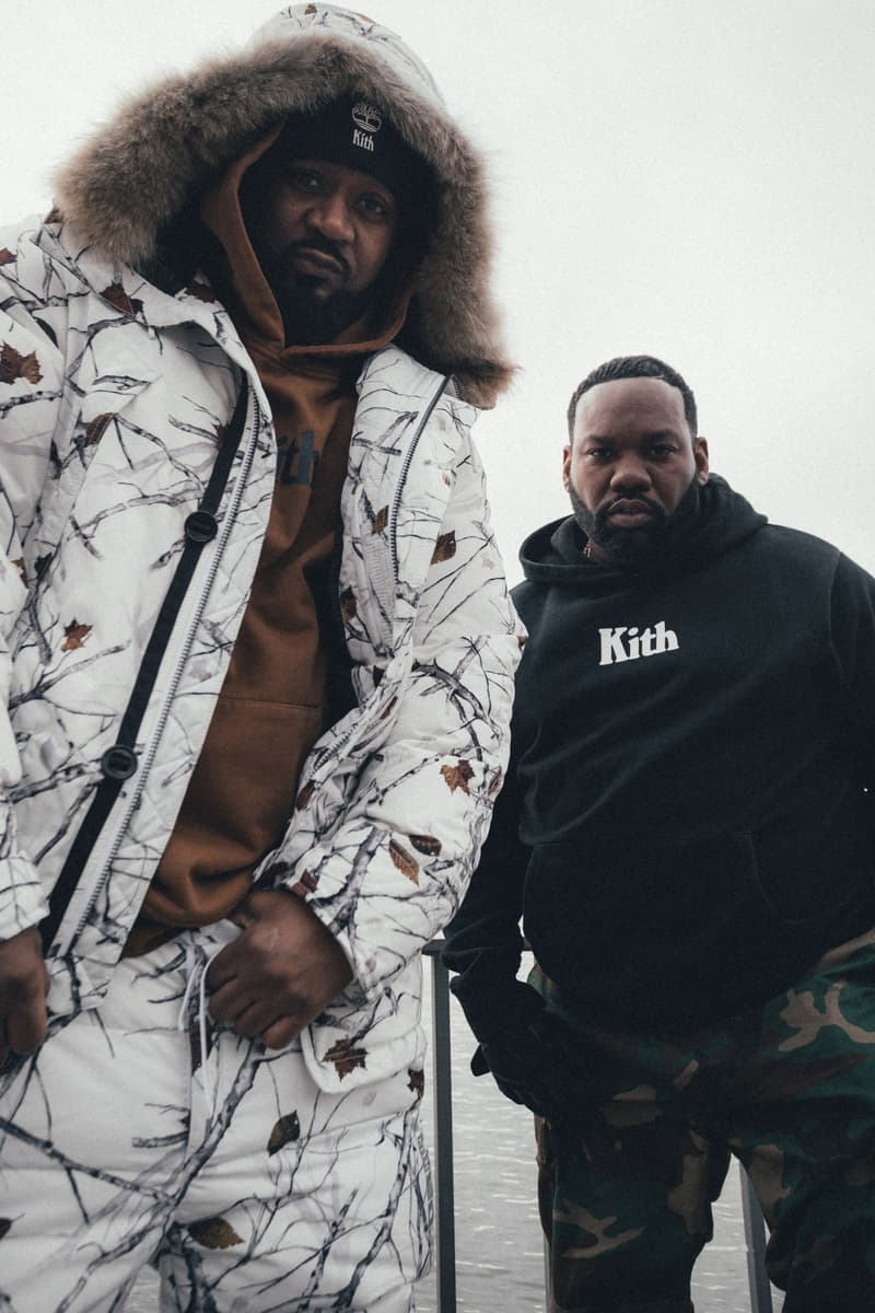 팀버랜드 로니 피그 키스 우탱클랜 랙원 고스트페이스 킬라 룩북 2018 timberland ronnie fieg collaboration lookbook Ghostface Killah Wu Tang Clan Raekwon