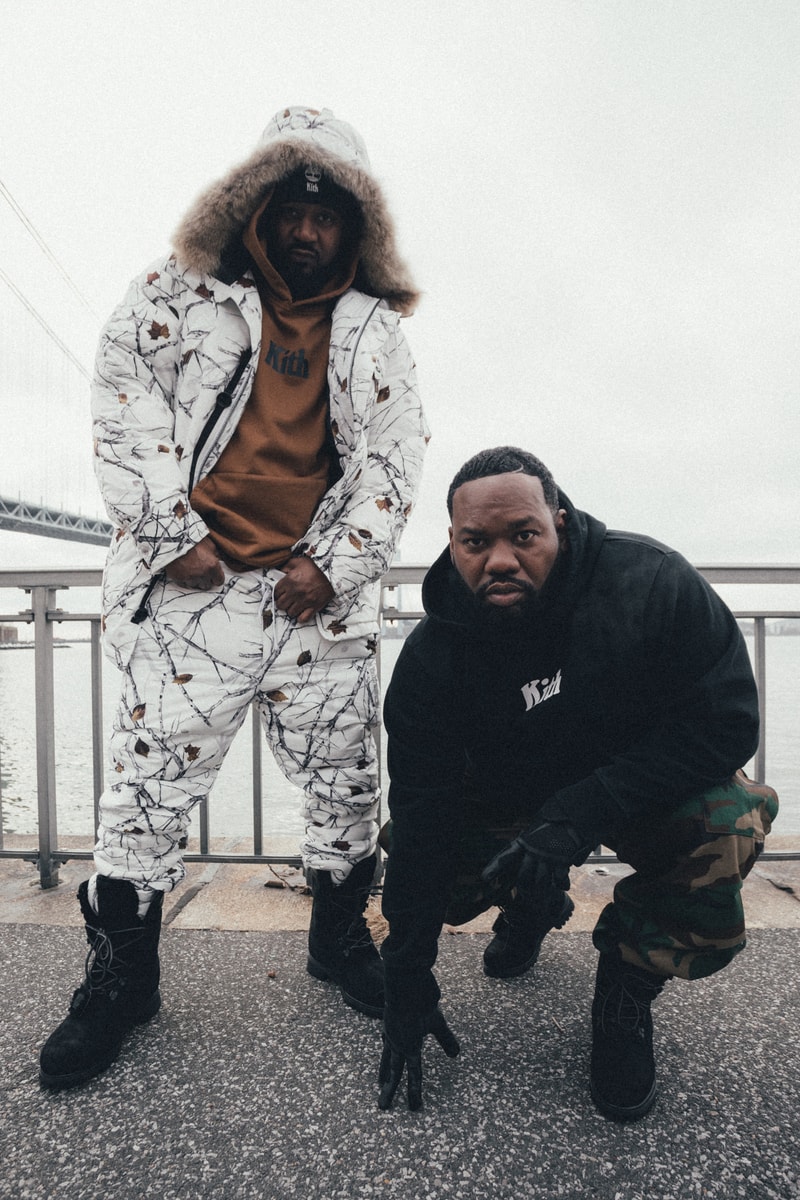팀버랜드 로니 피그 키스 우탱클랜 랙원 고스트페이스 킬라 룩북 2018 timberland ronnie fieg collaboration lookbook Ghostface Killah Wu Tang Clan Raekwon