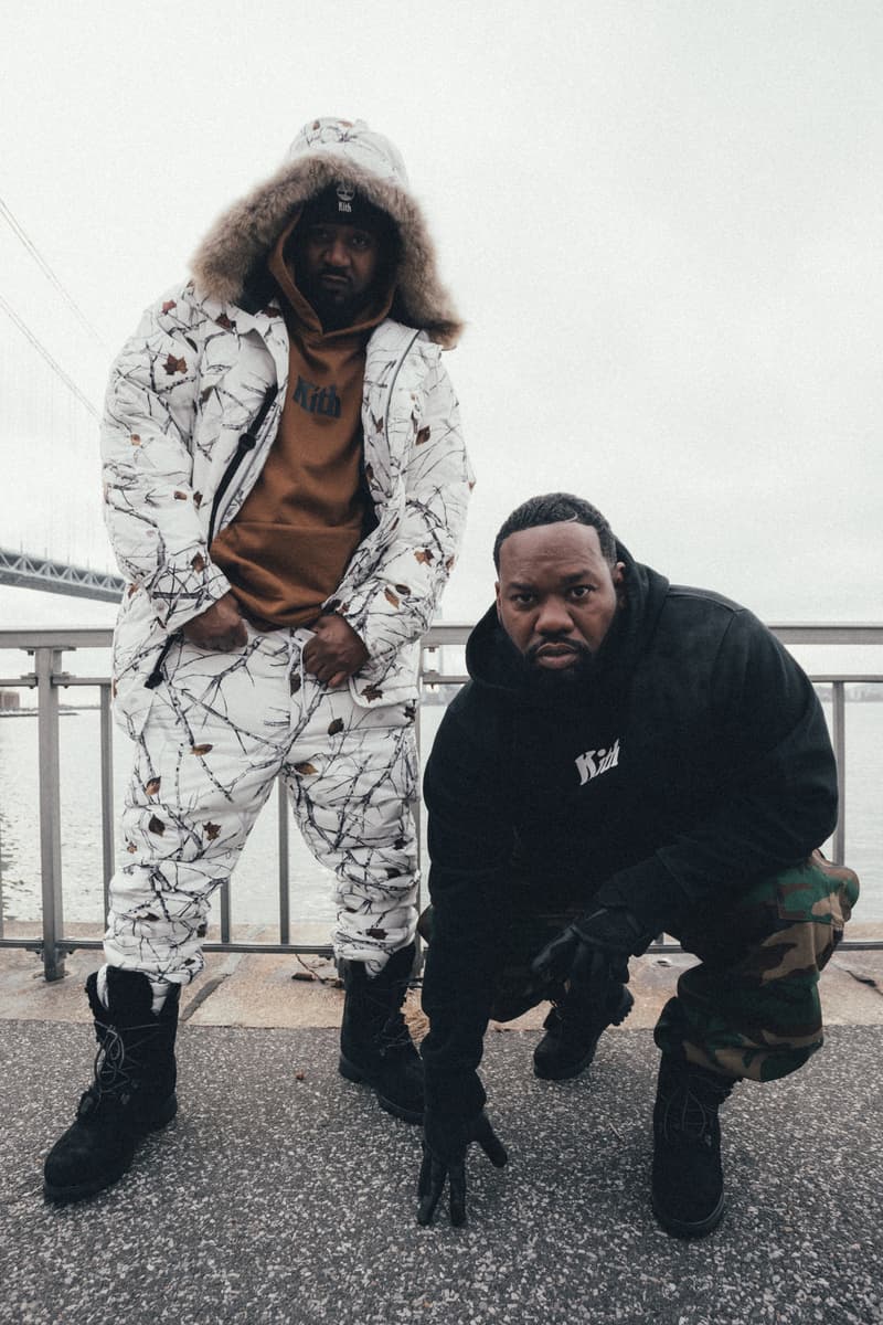 팀버랜드 로니 피그 키스 우탱클랜 랙원 고스트페이스 킬라 룩북 2018 timberland ronnie fieg collaboration lookbook Ghostface Killah Wu Tang Clan Raekwon