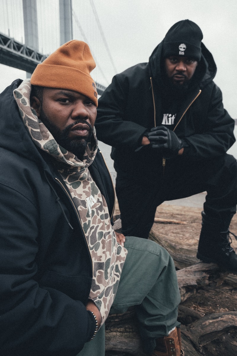 팀버랜드 로니 피그 키스 우탱클랜 랙원 고스트페이스 킬라 룩북 2018 timberland ronnie fieg collaboration lookbook Ghostface Killah Wu Tang Clan Raekwon
