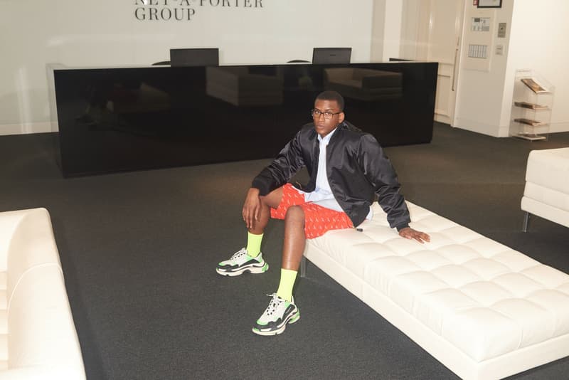 미스터 포터 x 발렌시아가 출근길 패션 mr porter balenciaga campaign 2018