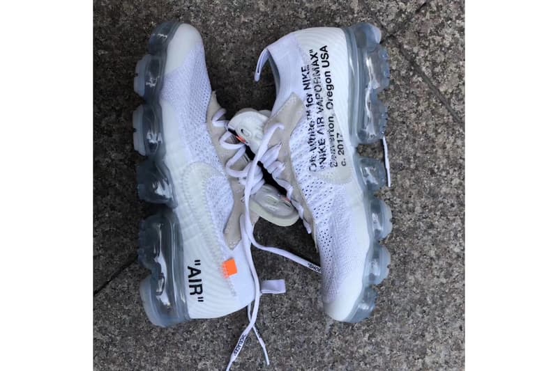 2018년형 나이키 x 버질 아블로 '더 텐' 베이퍼맥스 추정 발매 일정 nike virgil abloh the ten vapormax