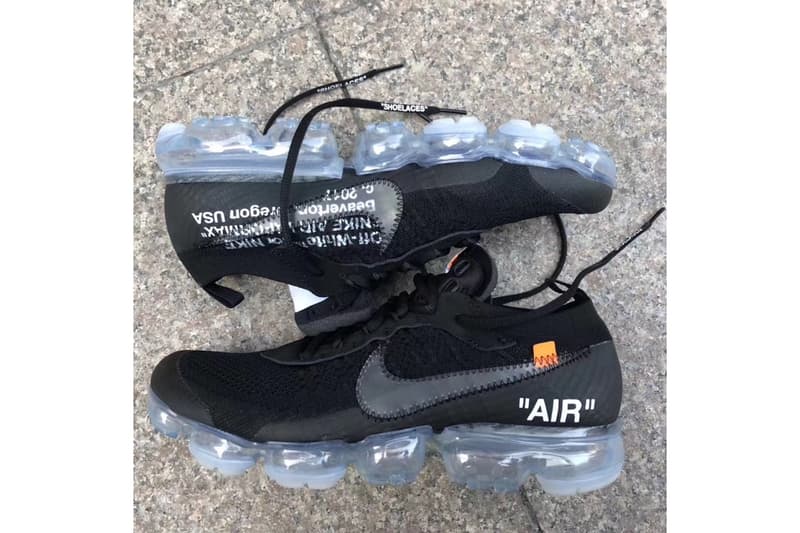 2018년형 나이키 x 버질 아블로 '더 텐' 베이퍼맥스 추정 발매 일정 nike virgil abloh the ten vapormax