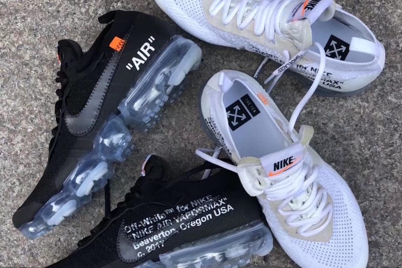 2018년형 나이키 x 버질 아블로 '더 텐' 베이퍼맥스 추정 발매 일정