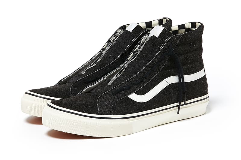 논네이티브 x 반스 지퍼형 스케이트 하이 2018 nonnative vans suede zipper sk8 hi