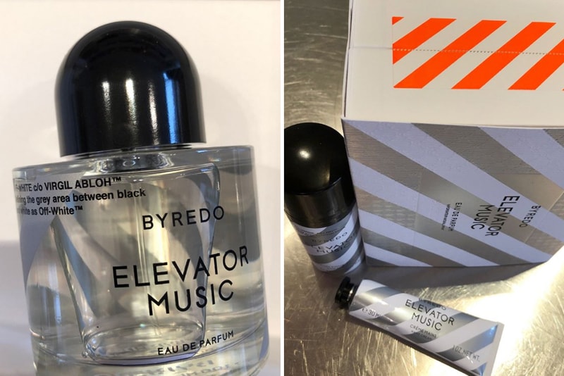 오프 화이트 x 바이레도 협업 유출 2018 off white byredo sarah andelman virgil abloh
