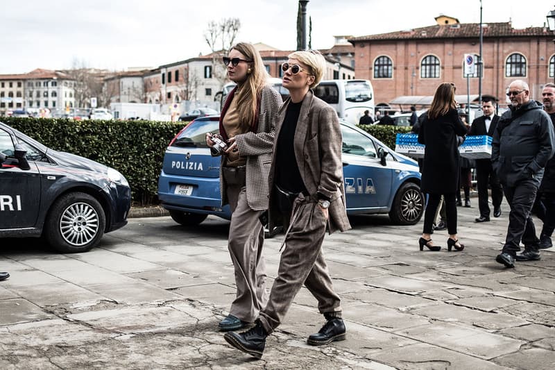 #Streetsnaps: 2018 가을 겨울 피티 워모 현장 패션 fall winter pitti uomo street style