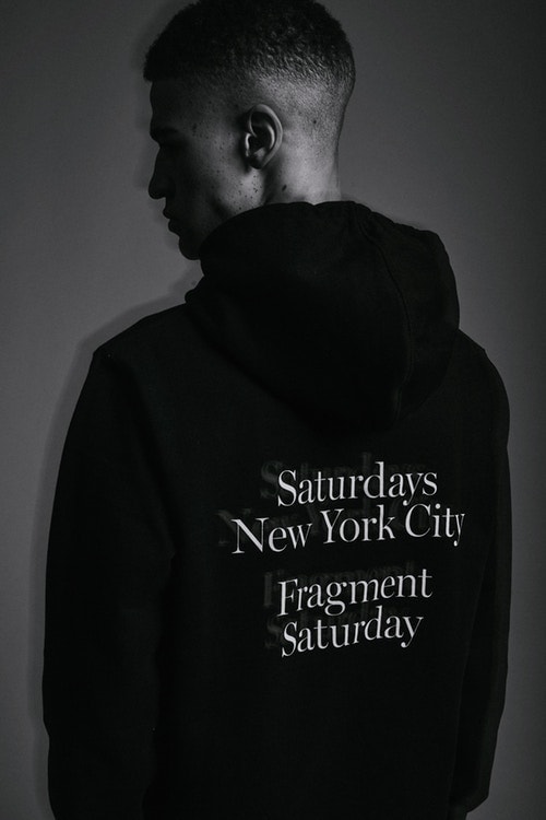 새터데이즈 NYC x 프라그먼트 디자인 캡슐 컬렉션 후지와라 히로시 saturdays nyc fragment design capsule official look 2018