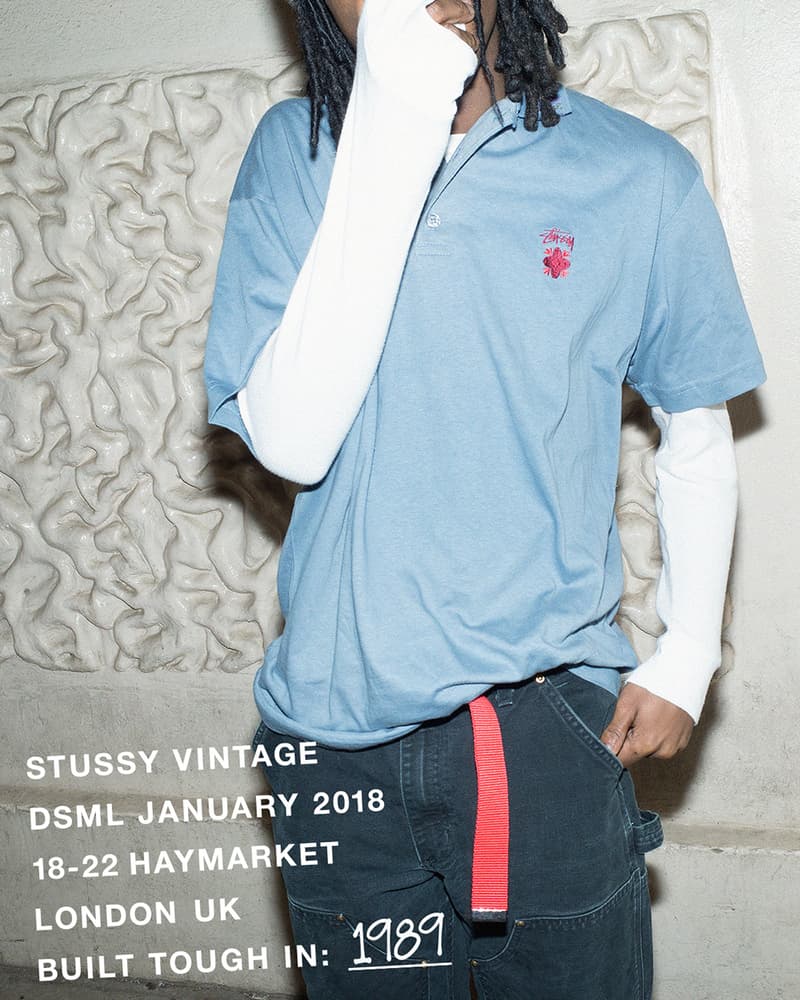 스투시, 도버 스트릿 마켓 런던 챕터 스토어 개점 2018 stussy chapter store dover street market london