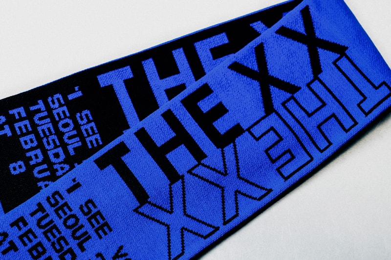 웍스아웃 x The xx 서울 투어 굿즈 팝업 worksout seoul tour popup