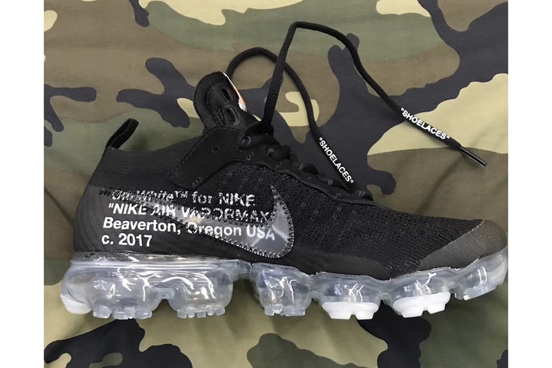 버질 아블로 x 나이키 '더 텐' 검은색 베이퍼맥스 추가 사진 6장 2018 virgil abloh nike the ten vapormax black