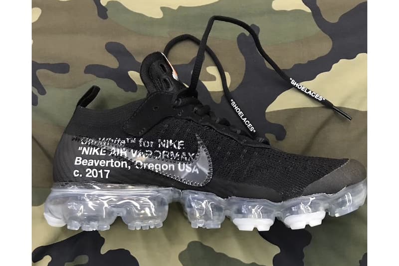버질 아블로 x 나이키 '더 텐' 검은색 베이퍼맥스 추가 사진 6장 2018 virgil abloh nike the ten vapormax black