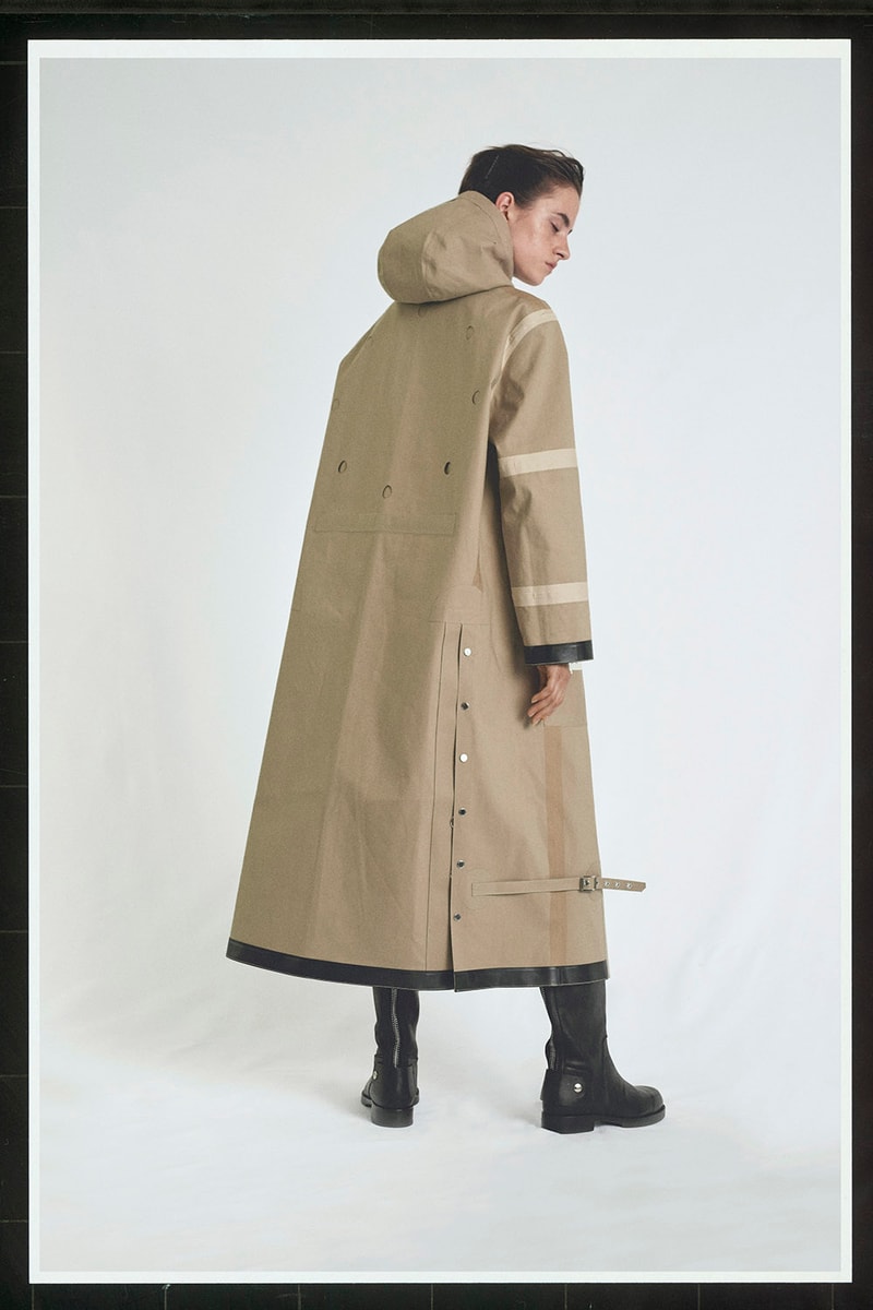 알릭스 매킨토스 2018 봄 여름 컬렉션 협업 코트 액세서리 alyx mackintosh spring summer collaboration outerwear accessories