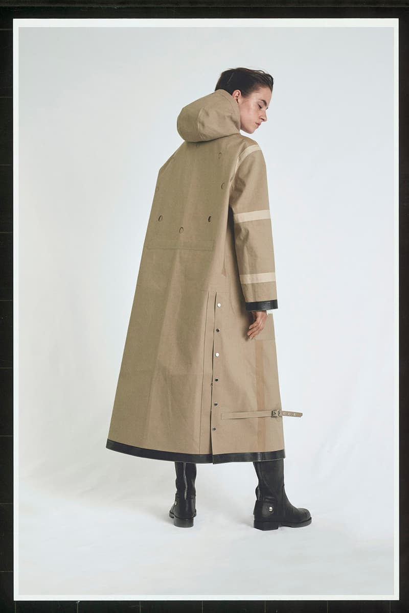 알릭스 매킨토스 2018 봄 여름 컬렉션 협업 코트 액세서리 alyx mackintosh spring summer collaboration outerwear accessories