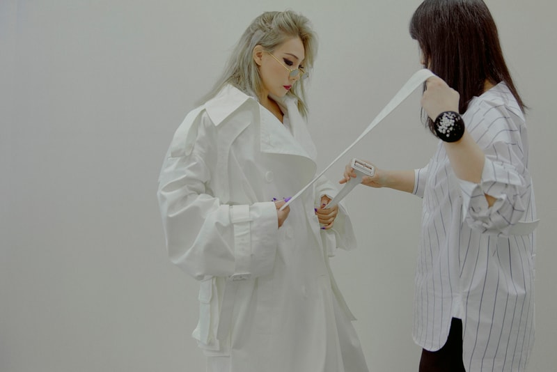 씨엘 평창 동계 올림픽 폐막식 무대 & 준지 의상 비하인드 피팅 사진 2018 cl pyeongchang olympics juun j fitting