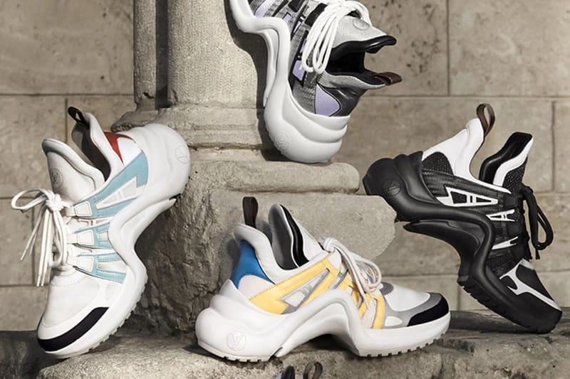 업데이트: 루이비통의 초특급 청키 스니커, '아치라이트'