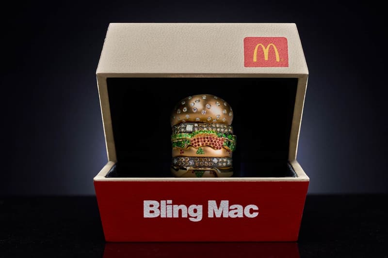 블링 맥 콘테스트 mcdonalds bling mac ring nadine ghosn 2018