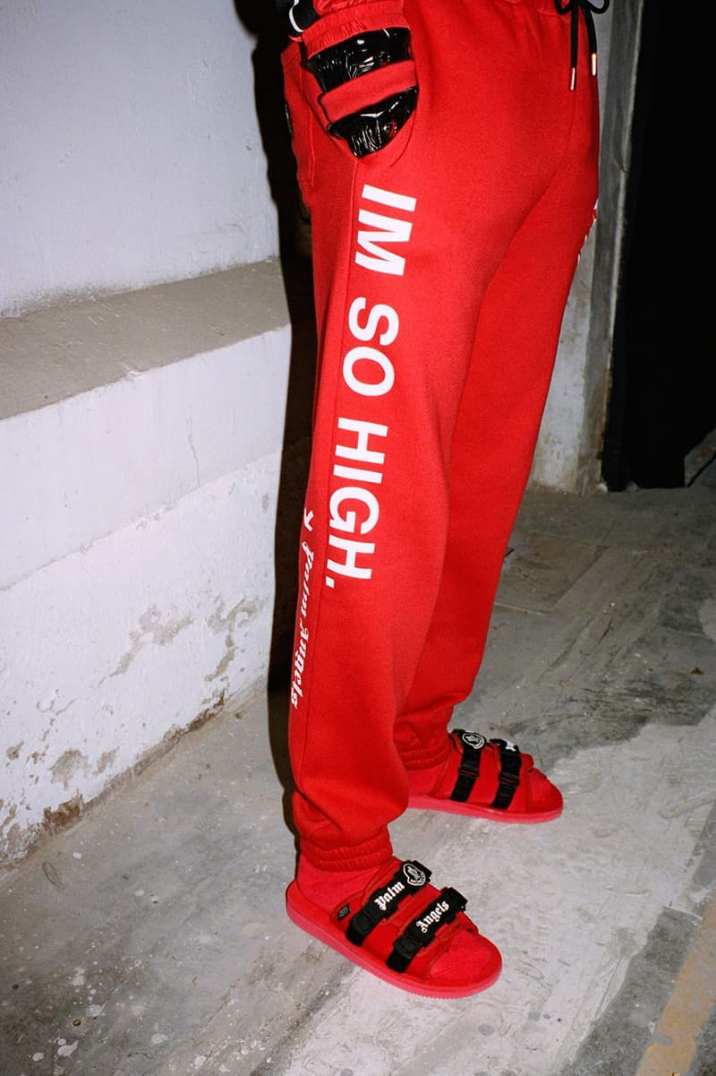 몽클레르 '지니어스'의 팜 엔젤스 x 수이코크 샌들 2018 moncler palm angels suicoke