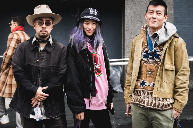 2018 가을, 겨울 뉴욕 남성 패션위크 거리 패션 streetsnaps new york fashion week mens fall winter 2018