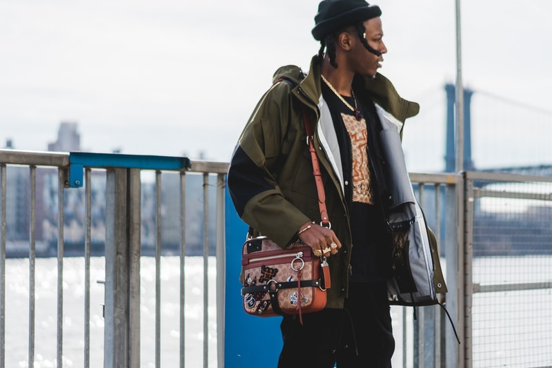 2018 가을, 겨울 뉴욕 남성 패션위크 거리 패션 streetsnaps new york fashion week mens fall winter 2018